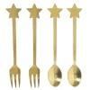 HIT Accessoires De Table|Vaisselle & Couverts<Lot de 4 couverts étoile STERN