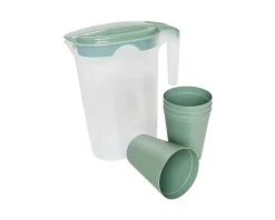 Hatex Verres, Tasses & Carafes<Lot de 4 gobelets avec carafe ALYTHIA