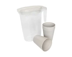 Hatex Verres, Tasses & Carafes<Lot de 4 gobelets avec carafe ALYTHIA