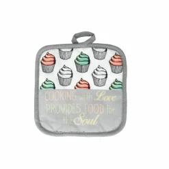 Metaltex Linge De Cuisine<Lot de 2 maniques à motifs MUFFIN
