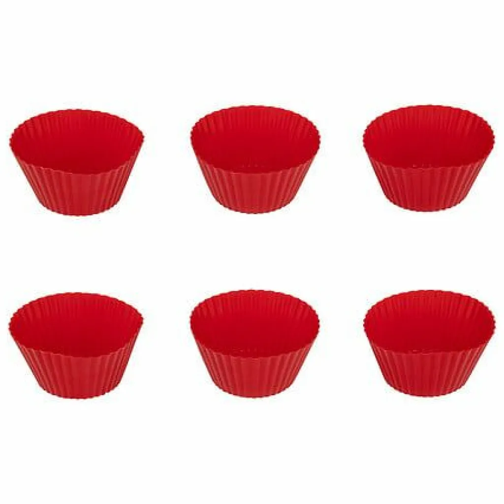 JJA Ustensiles Cuisine/Pâtisserie<Lot de 6 moules à muffins en silicone KITCHEN