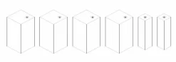 Modular Accessoires|Accessoires De Lit<Lot de 6 pieds VARESE