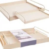 Koopman Vaisselle & Couverts<Lot de 2 plateaux avec poignées EH