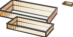 Koopman Accessoires De Table<Lot de 2 plateaux EH
