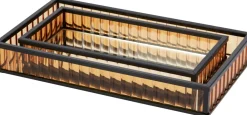 Koopman Accessoires De Table<Lot de 2 plateaux EH