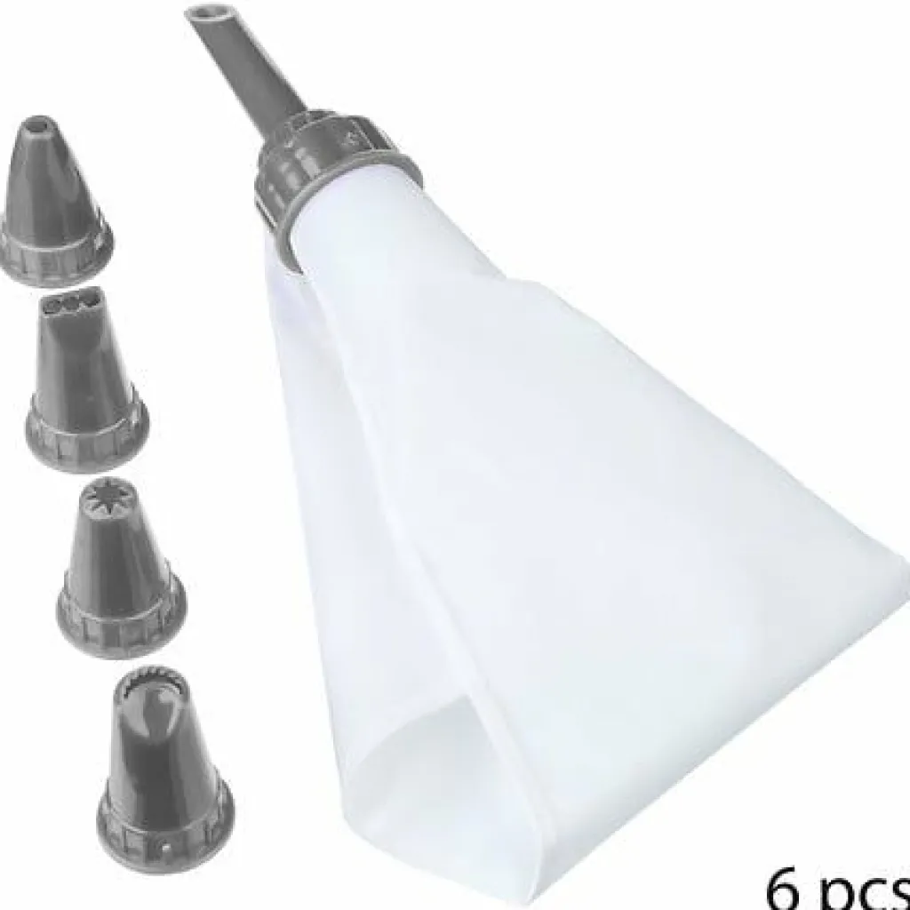 JJA Ustensiles Cuisine/Pâtisserie<Lot de 6 poches à douille KITCHEN