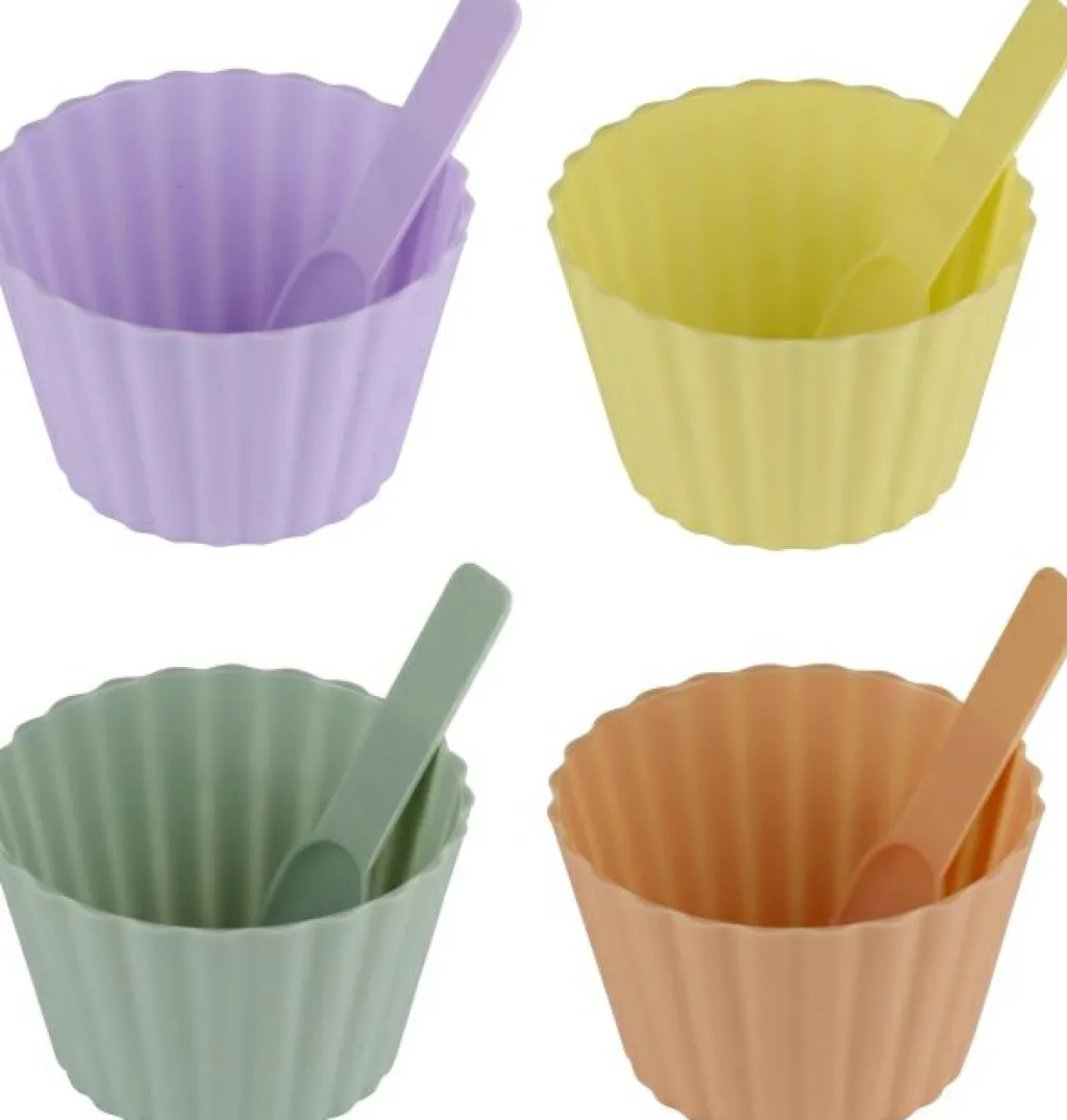 Edco Vaisselle & Couverts<Lot de 8 pots à dessert / glace ALPINA