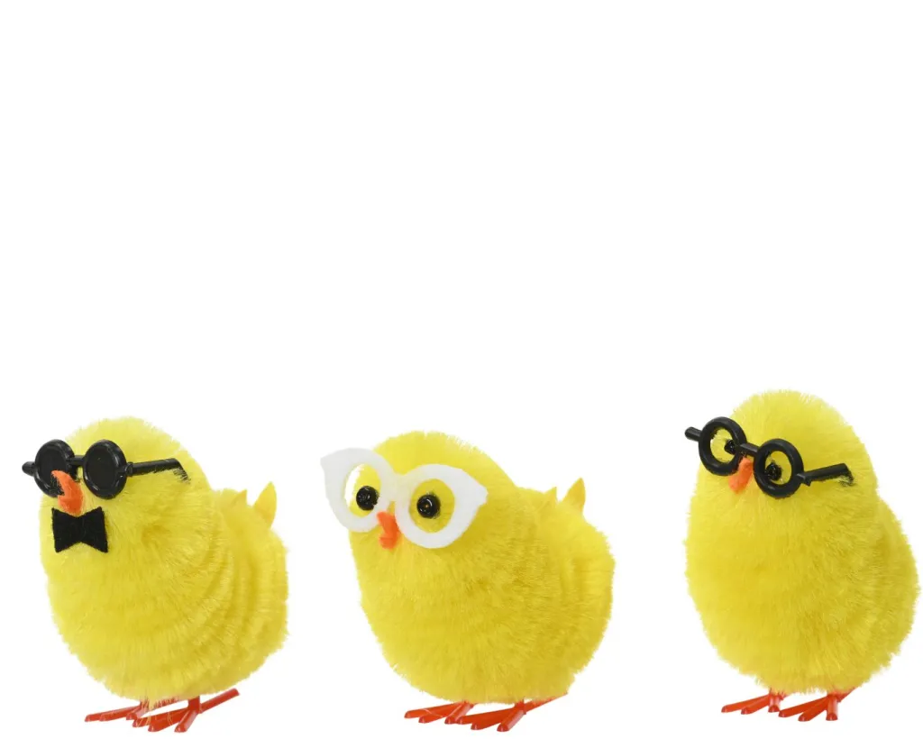 Kaemingk Figurines Décoratives|Pâques<Lot de 3 poussins YELLOW