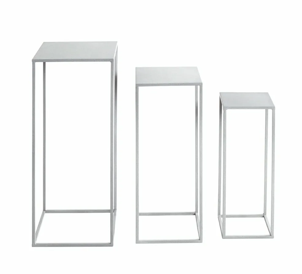 Lot de 3 sellettes porte-plantes VALLETTA 2