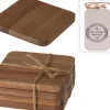 Koopman Accessoires De Table<Lot de 4 sous-verres KITCHEN MARKET