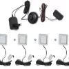 Xonox Accessoires<Lot de 4 spots LED XZBWWU04