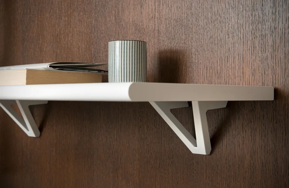 Lot de 2 supports pour étagère BEPI