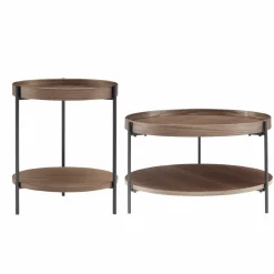 Salesfever Tables Basses<Lot de 2 tables basses 367094