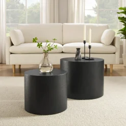 Salesfever Tables Basses<Lot de 2 tables basses 367629