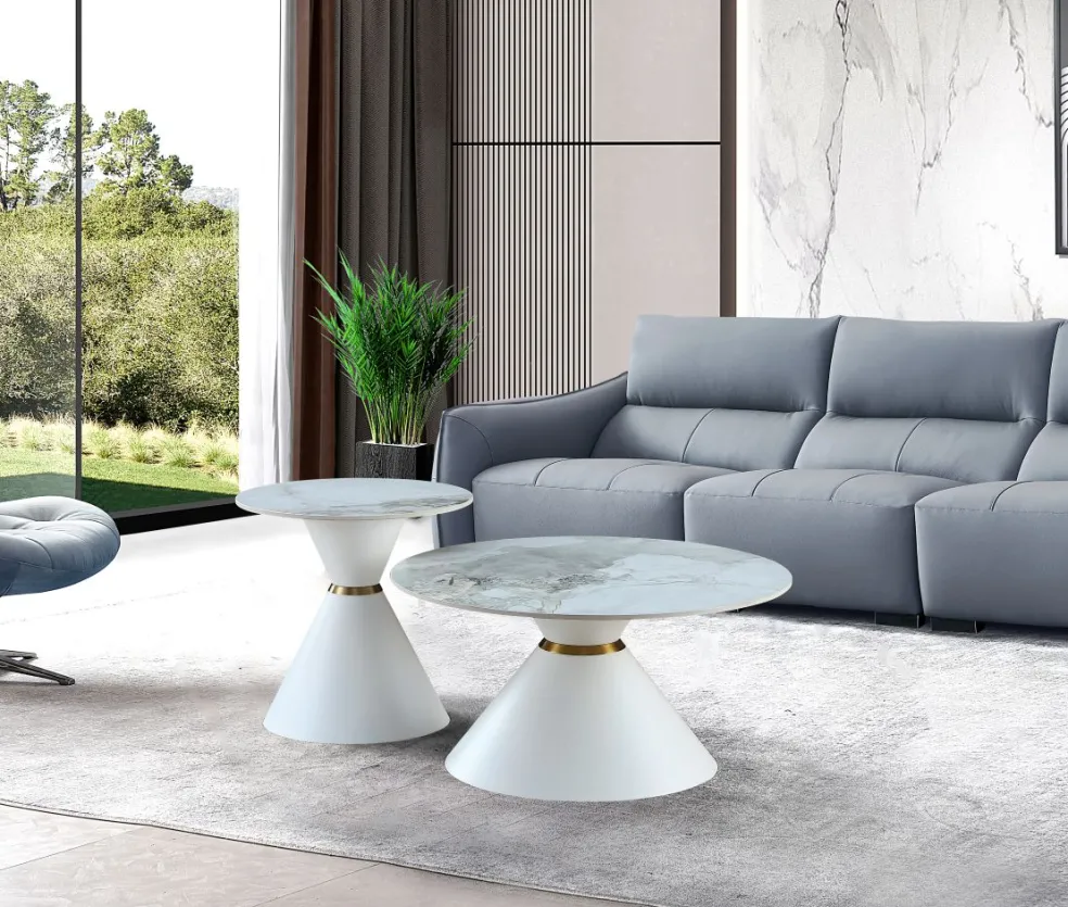 Lot de 2 tables basses C88
