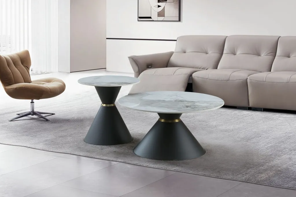 Euro Tische Tables D'Appoint|Tables Basses<Lot de 2 tables basses C88