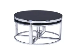 Lot de 5 tables basses C90