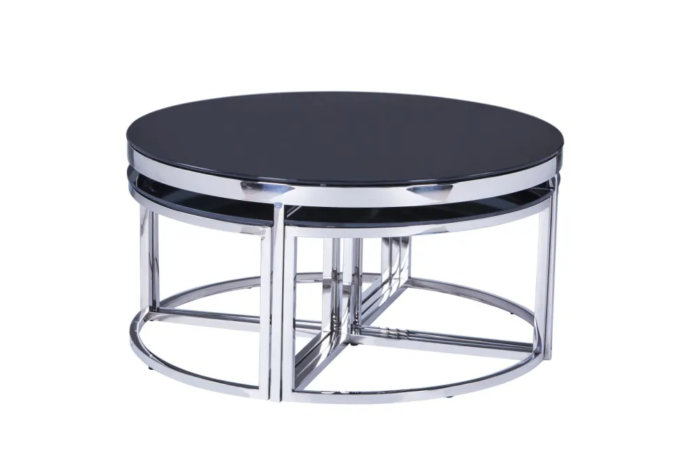Lot de 5 tables basses C90