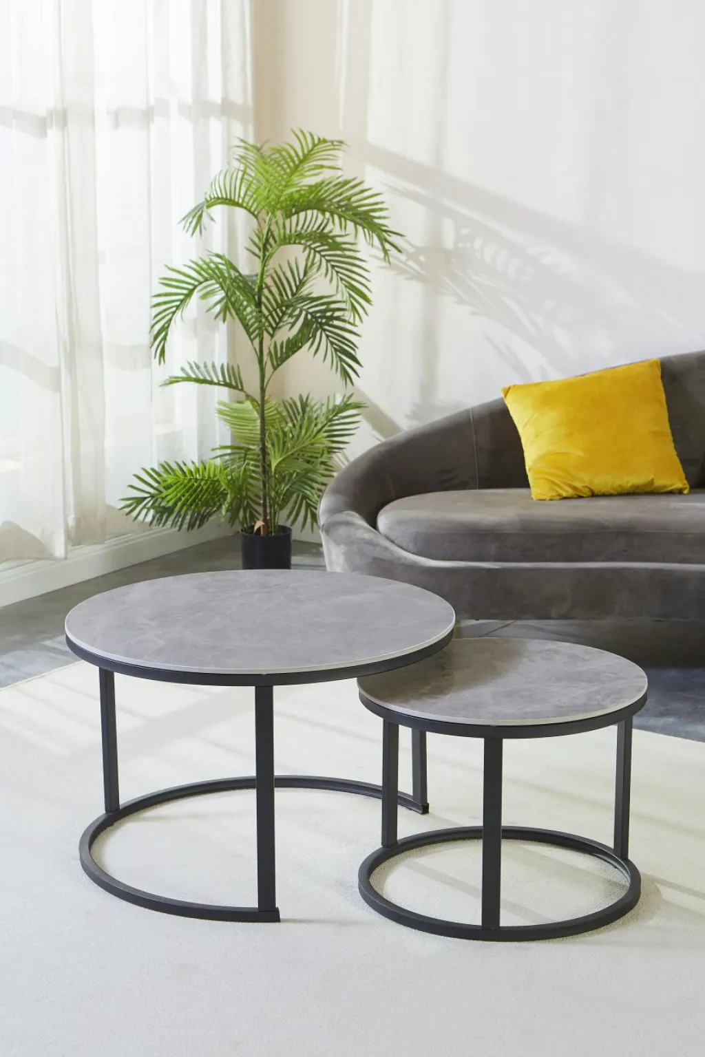 Euro Tische Tables D'Appoint|Tables Basses<Lot de 2 tables basses C680