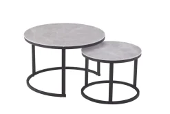 Euro Tische Tables D'Appoint|Tables Basses<Lot de 2 tables basses C680
