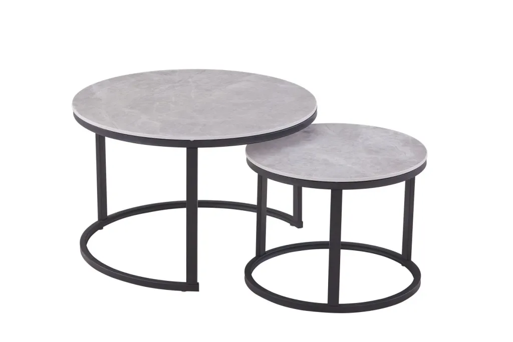 Euro Tische Tables D'Appoint|Tables Basses<Lot de 2 tables basses C680