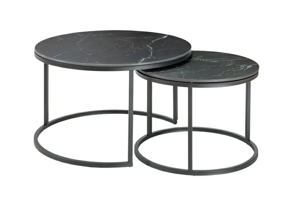 Concept Tables Basses<Lot de 2 tables basses CARLO II