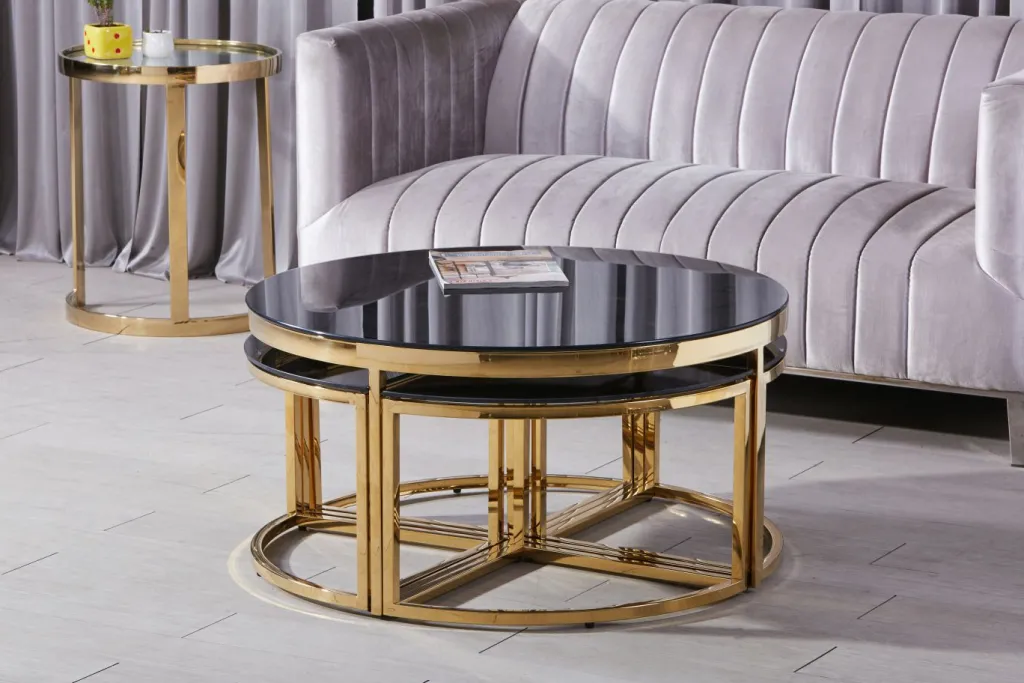 Euro Tische Tables Basses<Lot de 5 tables basses C90G