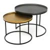 Concept Tables Basses<Lot de 2 tables basses COLIN
