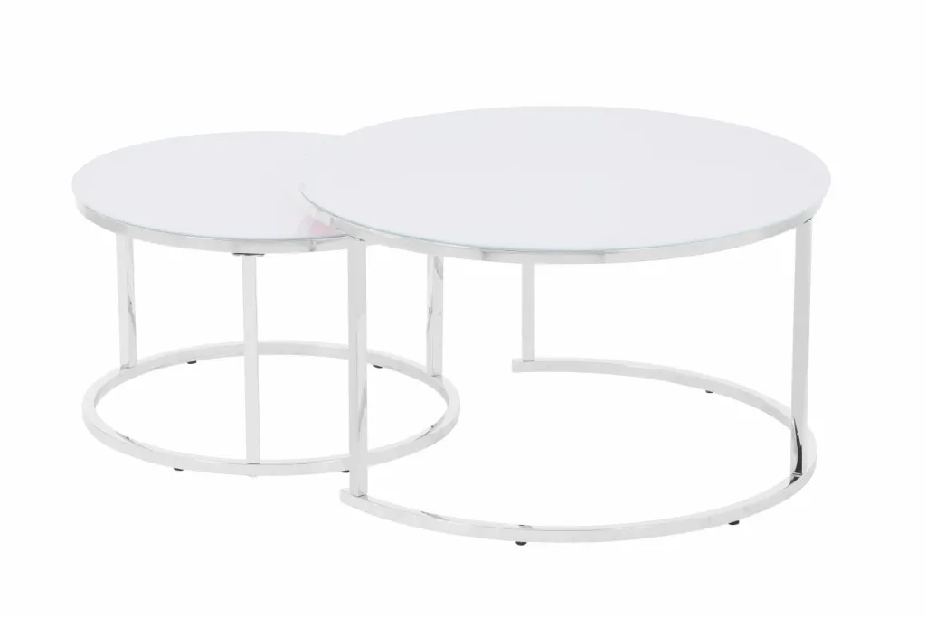 Euro Tische Tables Basses<Lot de 2 tables basses C68W