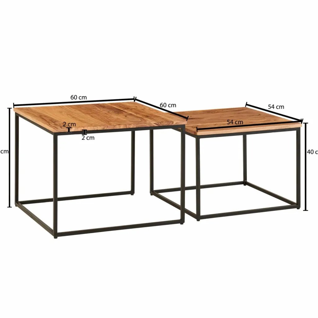 Skyport Tables Basses<Lot de 2 tables basses DOI HUAMODNOI