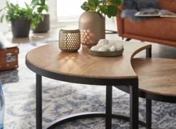 Skyport Tables Basses<Lot de 2 tables basses DOI KHON RONG