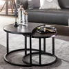 Lot de 2 tables basses DOI KHON RONG