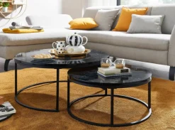 Lot de 2 tables basses LAM LUK KA