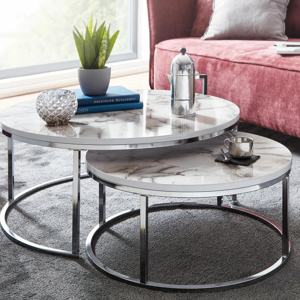 Skyport Tables Basses<Lot de 2 tables basses LAM LUK KA