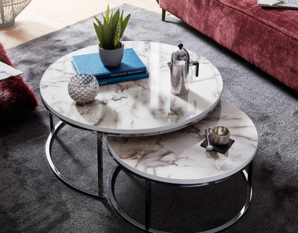 Skyport Tables Basses<Lot de 2 tables basses LAM LUK KA