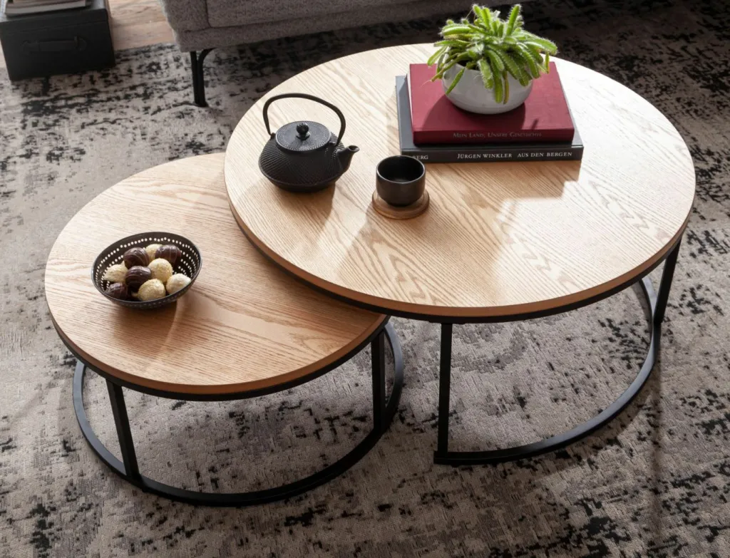 Skyport Tables Basses<Lot de 2 tables basses MEKONG