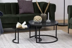 Actona Tables Basses<Lot de 2 tables basses SPIRO