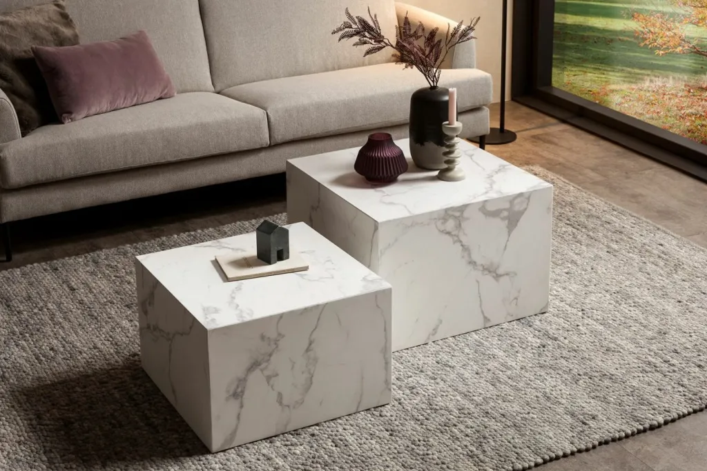 Salesfever Tables Basses<Lot de 2 tables basses TANGERANG