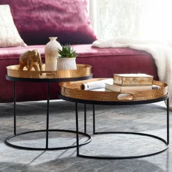 Skyport Tables Basses<Lot de 2 tables basses YALA