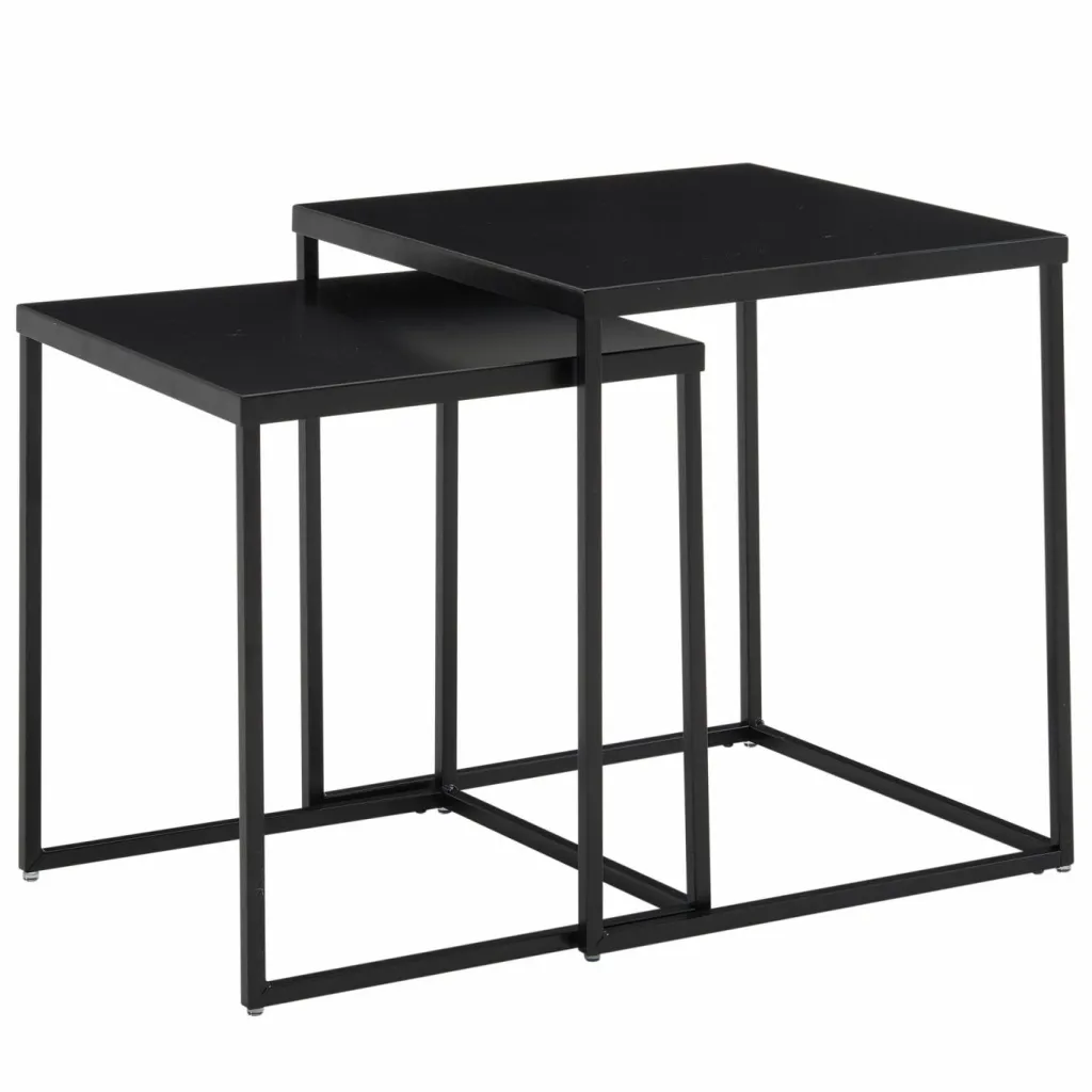 Skyport Tables D'Appoint<Lot de 2 tables d'appoint BURI RAM