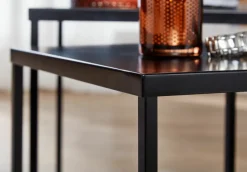 Skyport Tables D'Appoint<Lot de 2 tables d'appoint BURI RAM