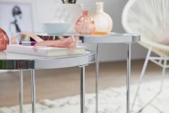 Skyport Tables D'Appoint<Lot de 2 tables d'appoint CHIANG RAI