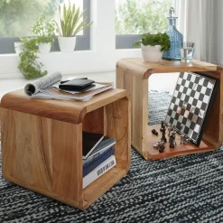 Skyport Tables D'Appoint<Lot de 2 tables d'appoint KRABI
