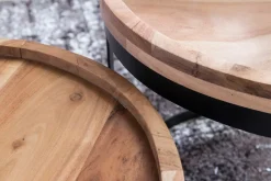 Skyport Tables D'Appoint<Lot de 2 tables d'appoint KHON KAEN