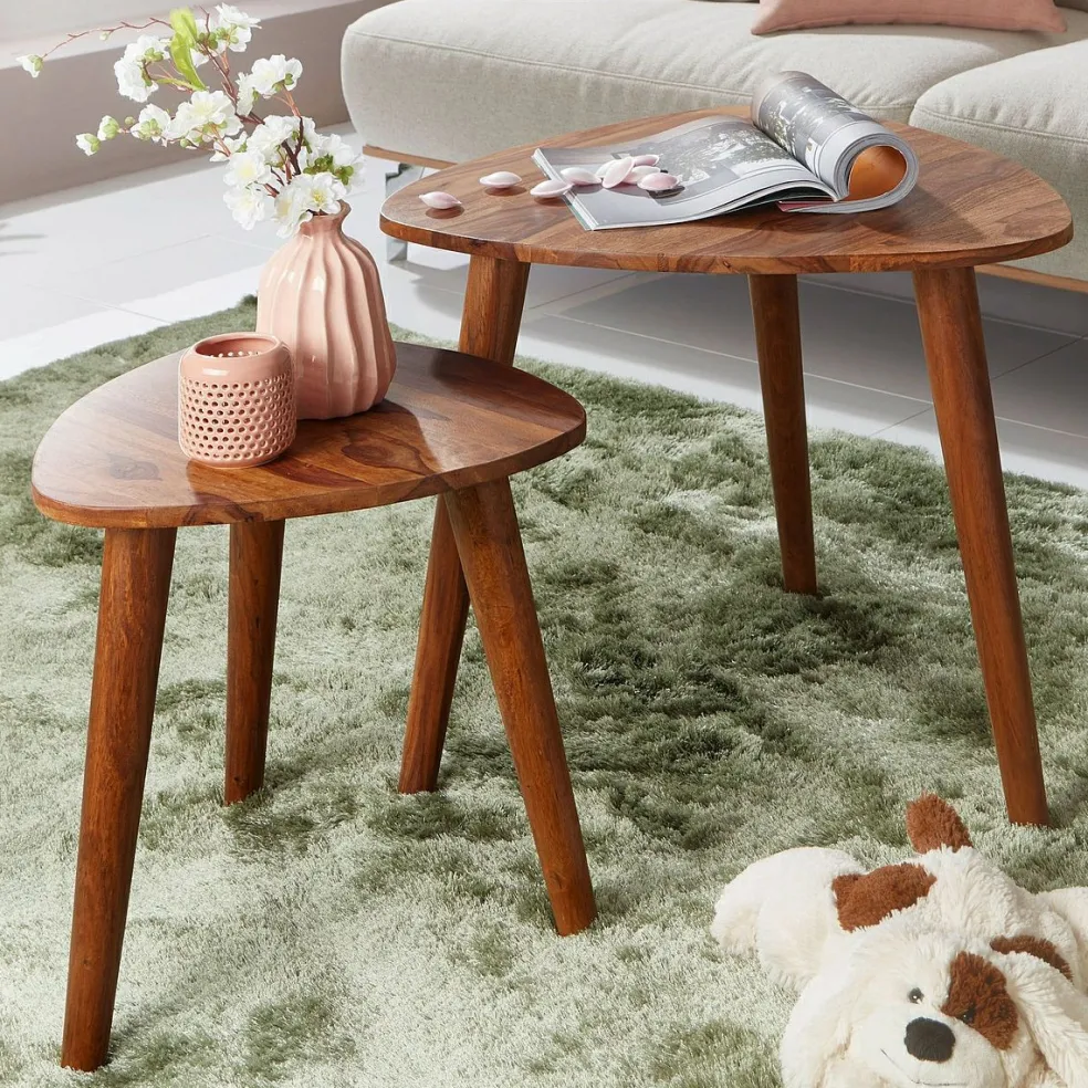 Lot de 2 tables d'appoint KO SAMUI