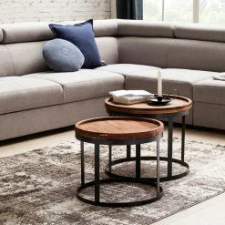 Skyport Tables D'Appoint<Lot de 2 tables d'appoint KHON KAEN