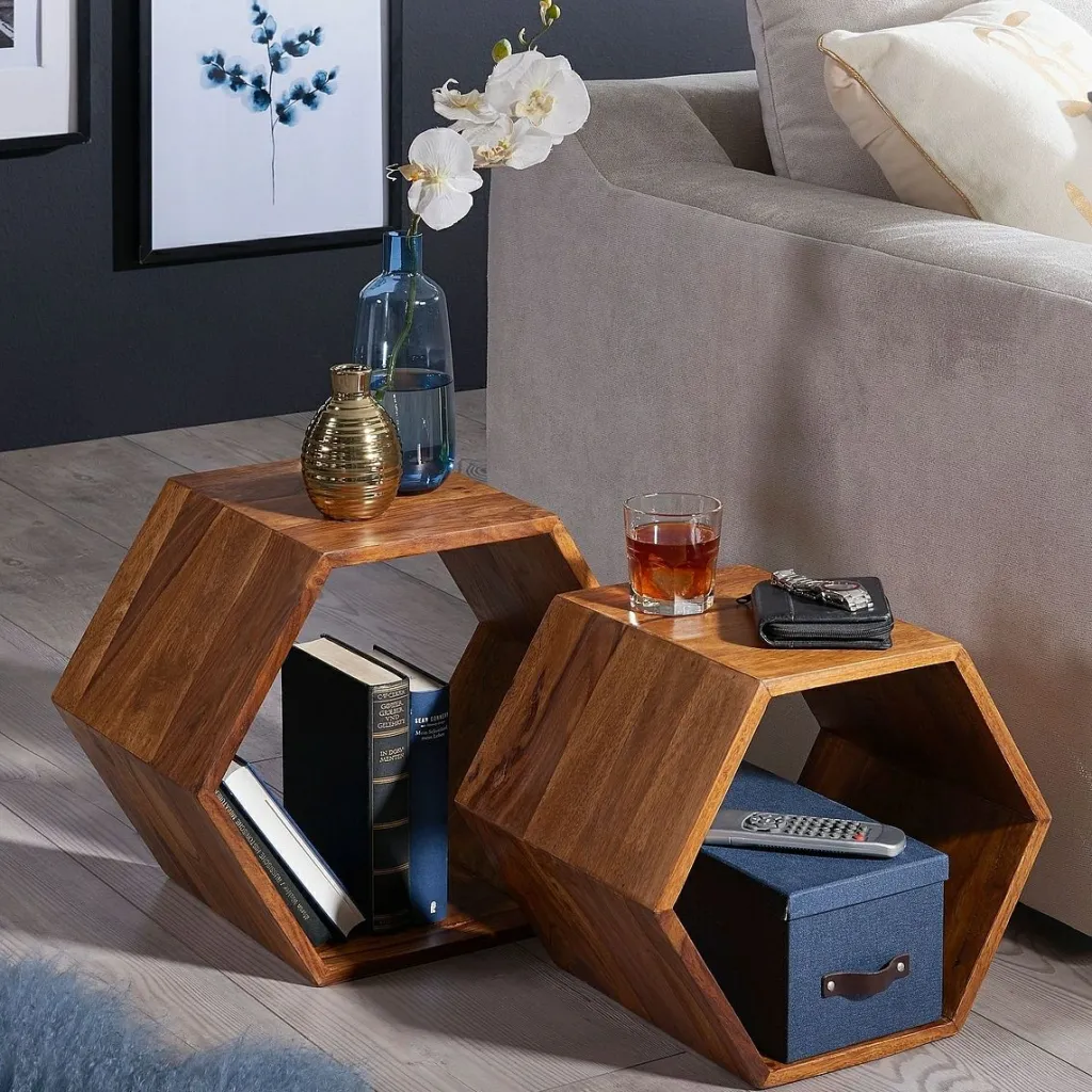 Skyport Tables D'Appoint<Lot de 2 tables d'appoint LOP BURI