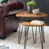Lot de 2 tables d'appoint MAE HONG SON
