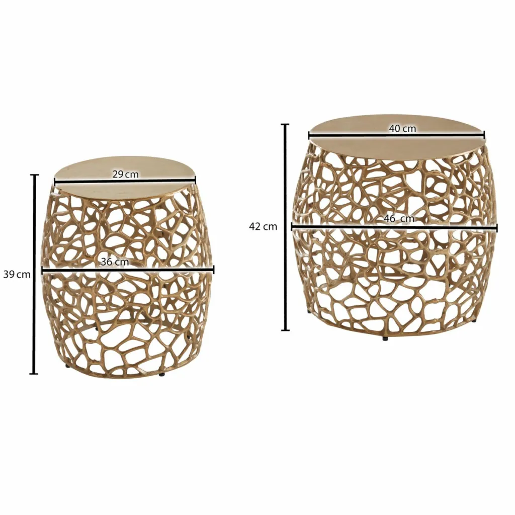 Skyport Tables D'Appoint<Lot de 2 tables d'appoint WICHIAN BURI