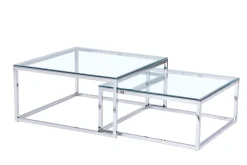 Euro Tische Tables Basses<Lot de 2 tables gigognes C89A